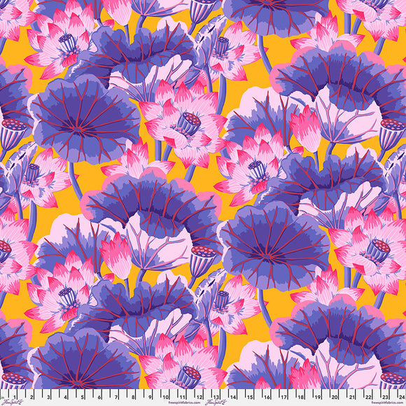 FreeSpirit - Kaffe Fassett Collective August 2023 - Lake Blossoms - Purple