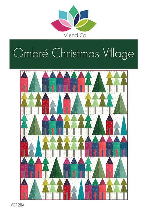 Ombre Christmas Village Kit
