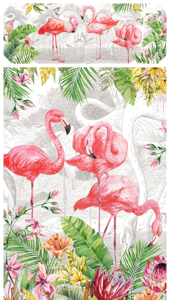 Northcott - Flamingo Bay - Flamingo Panel