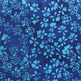 Anthology Batiks - Jacqueline de Jonge - Spring - Petals - Blue
