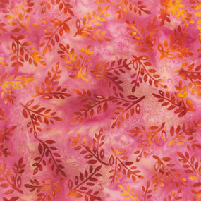 Anthology Batiks - Jacqueline de Jonge - Spring - Twigs - Pink