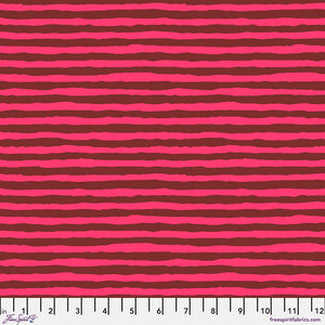 Free Spirit - Kaffe Fassett - August 2022 - Comb Stripe - Pink