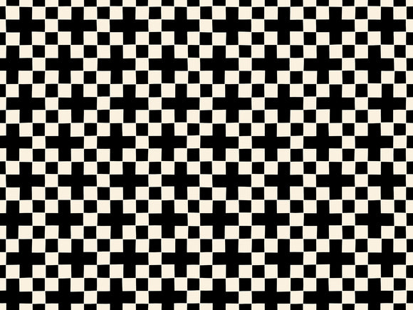 Moda - Ruby Star Society - Achroma - Checkerboard - Black