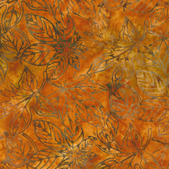 Robert Kaufman - Celebrate Fall Batik - Orange Spice