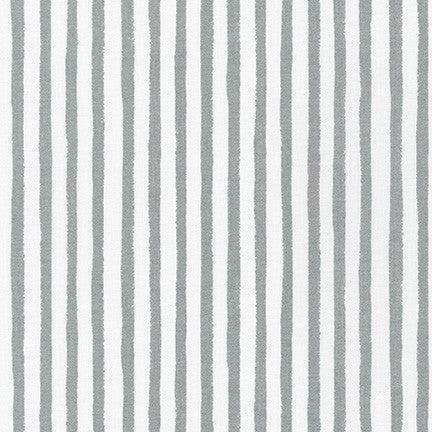 Robert Kaufman - Dot and Stripe Delights - Stripe Grey