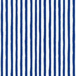 Robert Kaufman - Dot and Stripe Delights - Stripe Blue