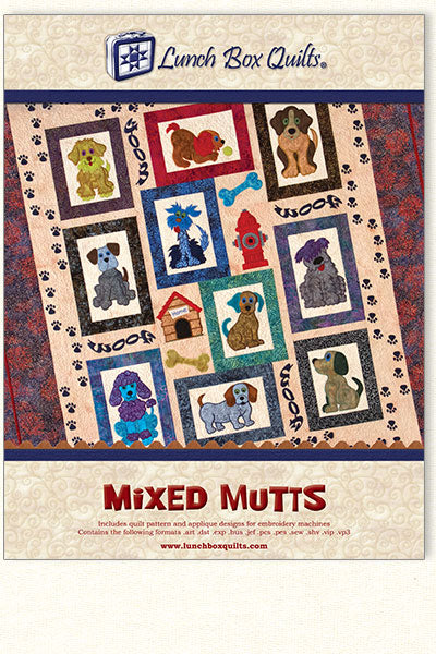 Mixed Mutts Machine Embroidery Software